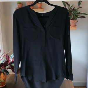 Ann Taylor 100% Silk Blouse